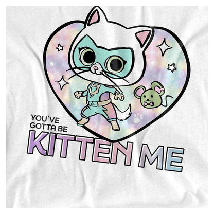 White - Side - SuperKitties Childrens-Kids Bitsy T-Shirt