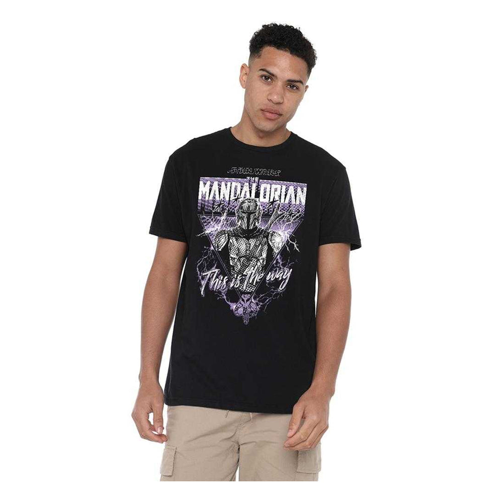 Black - Lifestyle - Star Wars: The Mandalorian Unisex Adult This Is The Way Heavy Metal T-Shirt