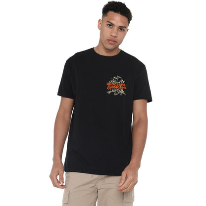 Black - Side - Dungeons & Dragons Unisex Adult Drag Me To The Abyss Back Print T-Shirt