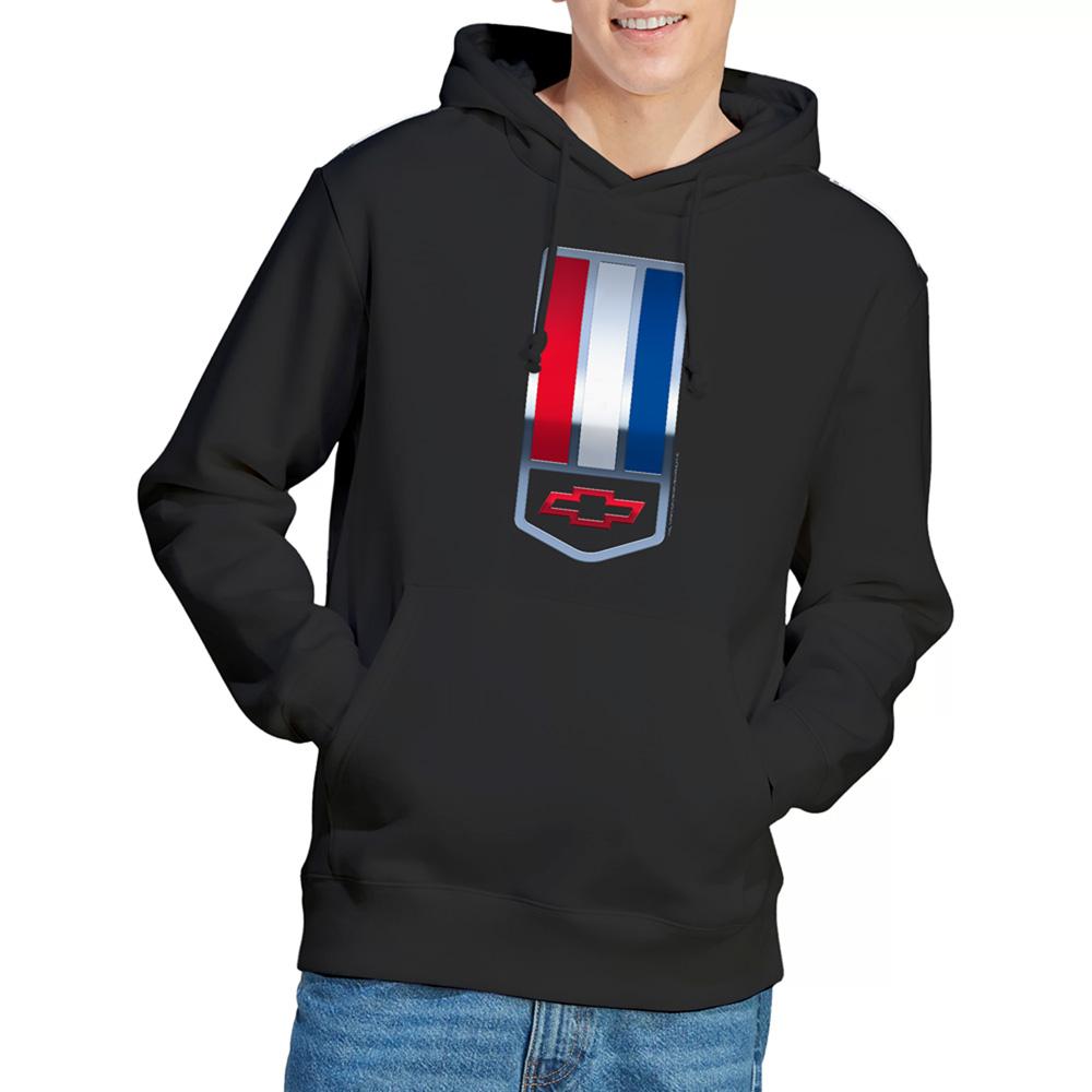 Black - Back - Chevrolet Unisex Adult 1998 Camaro Nameplate Hoodie