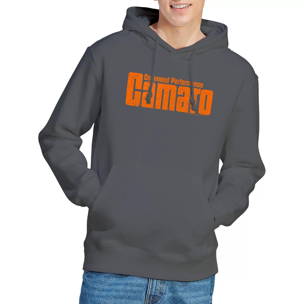 Charcoal - Back - Chevrolet Unisex Adult Command Performance Hoodie