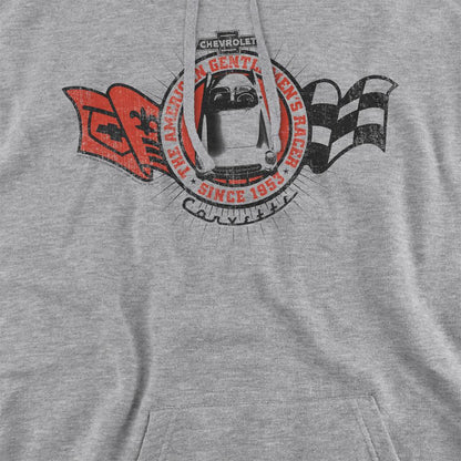 Athletic Heather - Side - Chevrolet Unisex Adult Gentlemens Racer Hoodie
