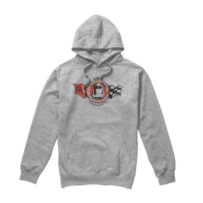 Athletic Heather - Front - Chevrolet Unisex Adult Gentlemens Racer Hoodie