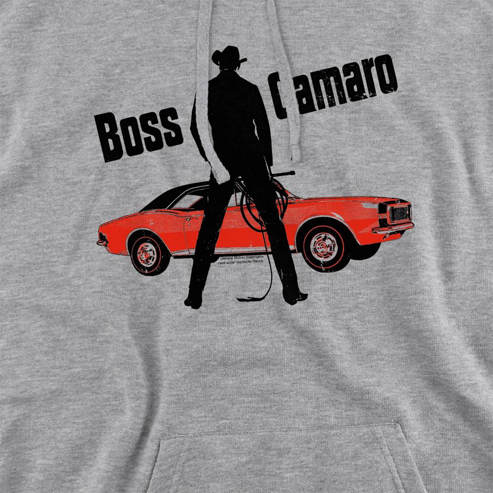 Athletic Heather - Side - Chevrolet Unisex Adult Boss Hoodie