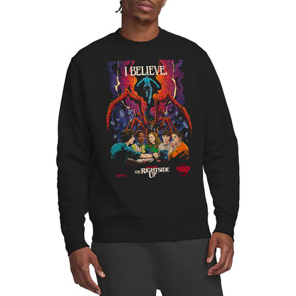 Black - Back - Stranger Things 5 Unisex Adult Butcher Billy Chapter 8 Sweatshirt