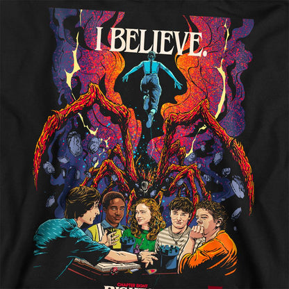 Black - Side - Stranger Things 5 Unisex Adult Butcher Billy Chapter 8 Sweatshirt