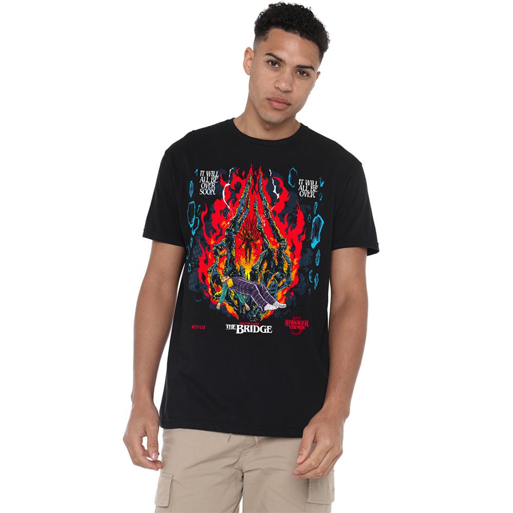 Black - Back - Stranger Things 5 Unisex Adult Butcher Billy Chapter 7 T-Shirt