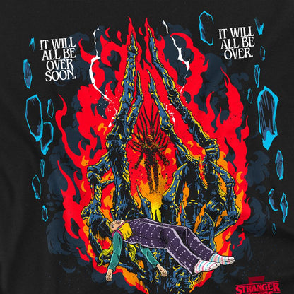 Black - Side - Stranger Things 5 Unisex Adult Butcher Billy Chapter 7 T-Shirt