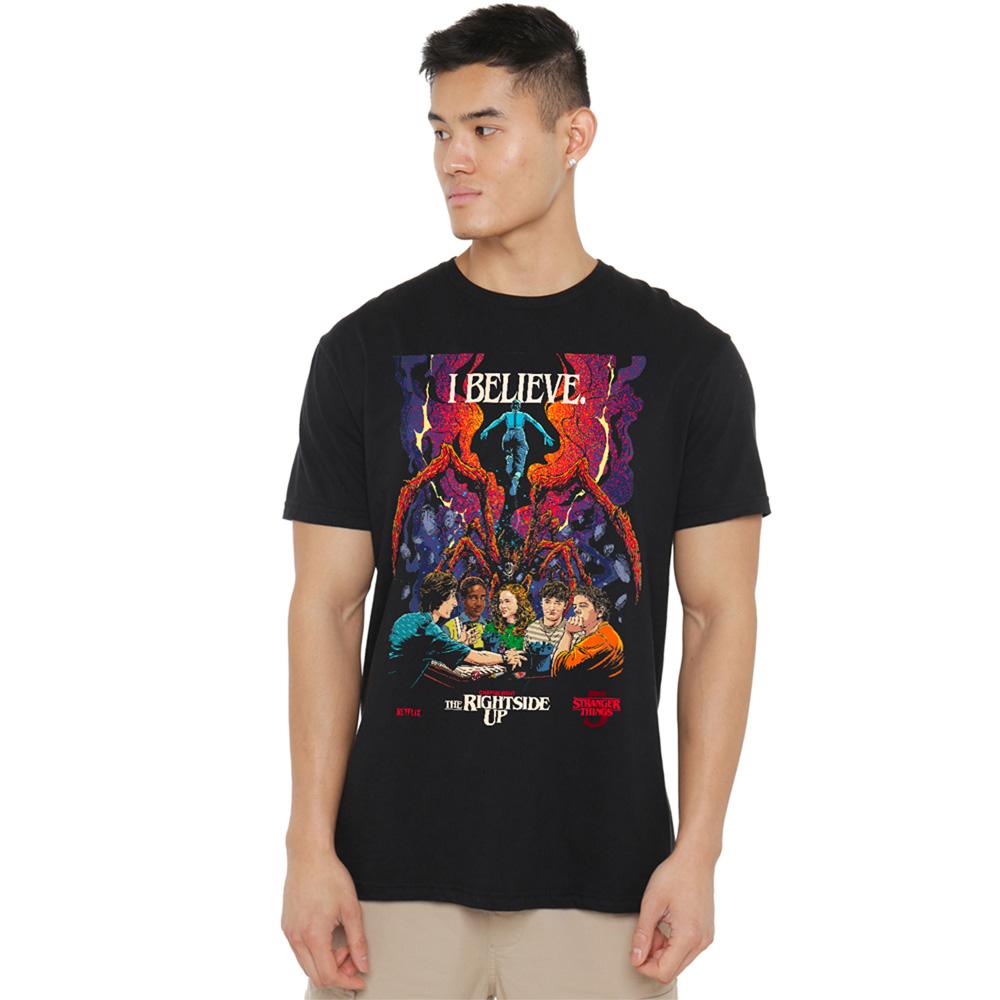 Black - Back - Stranger Things 5 Unisex Adult Butcher Billy Chapter 8 T-Shirt