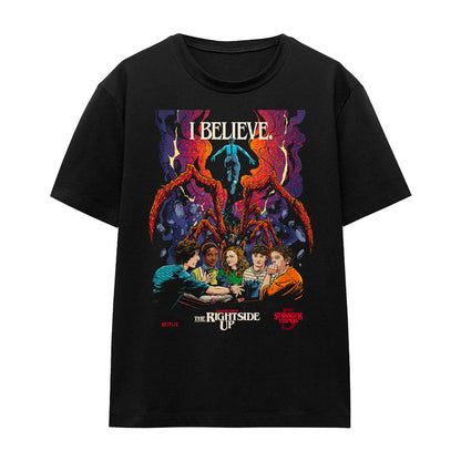 Black - Front - Stranger Things 5 Womens-Ladies Butcher Billy Chapter 8 T-Shirt