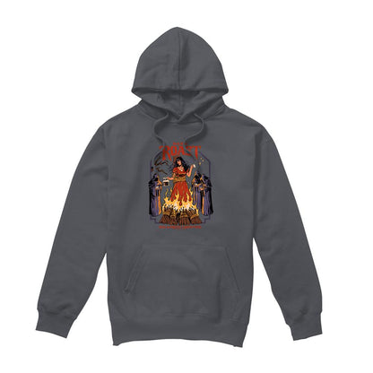 Charcoal - Front - Steven Rhodes Unisex Adult Dark Roast Hoodie
