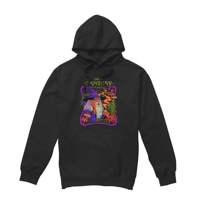 Black - Front - Steven Rhodes Unisex Adult Fantasy Land Hoodie