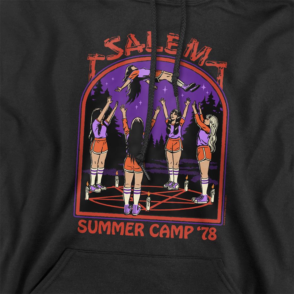 Black - Side - Steven Rhodes Unisex Adult Salem Summer Camp Hoodie