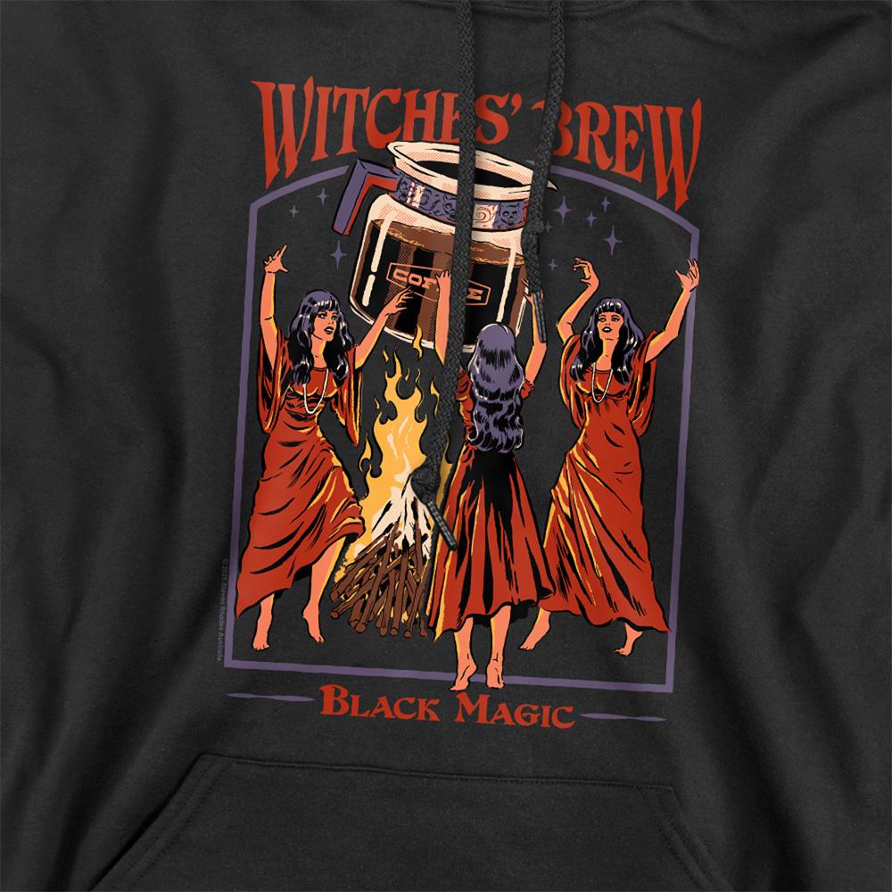 Black - Side - Steven Rhodes Unisex Adult Witches´ Brew Hoodie