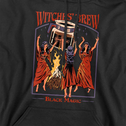 Black - Side - Steven Rhodes Unisex Adult Witches´ Brew Hoodie