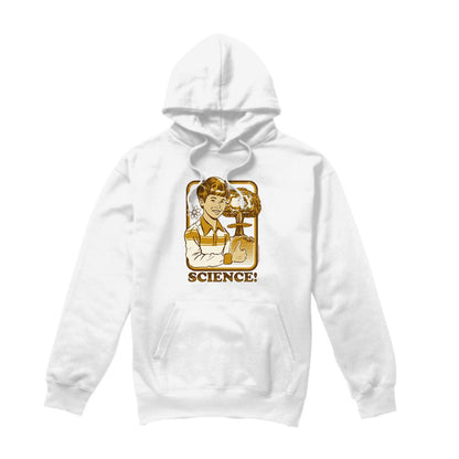 White - Front - Steven Rhodes Unisex Adult Science Hoodie
