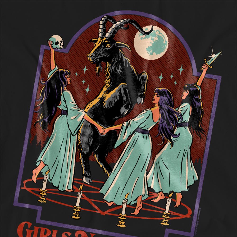 Black - Pack Shot - Steven Rhodes Womens-Ladies Girl´s Night Out T-Shirt
