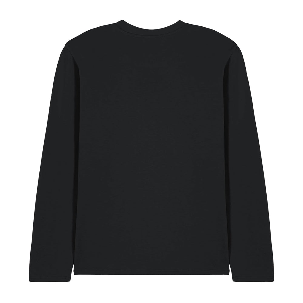 Black - Front - Steven Rhodes Unisex Adult Anxiety Attack Long-Sleeved T-Shirt