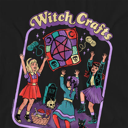 Black - Pack Shot - Steven Rhodes Womens-Ladies Witch Crafts T-Shirt
