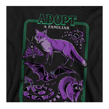 Black - Side - Steven Rhodes Childrens-Kids Adopt A Familiar Part 2 Hoodie