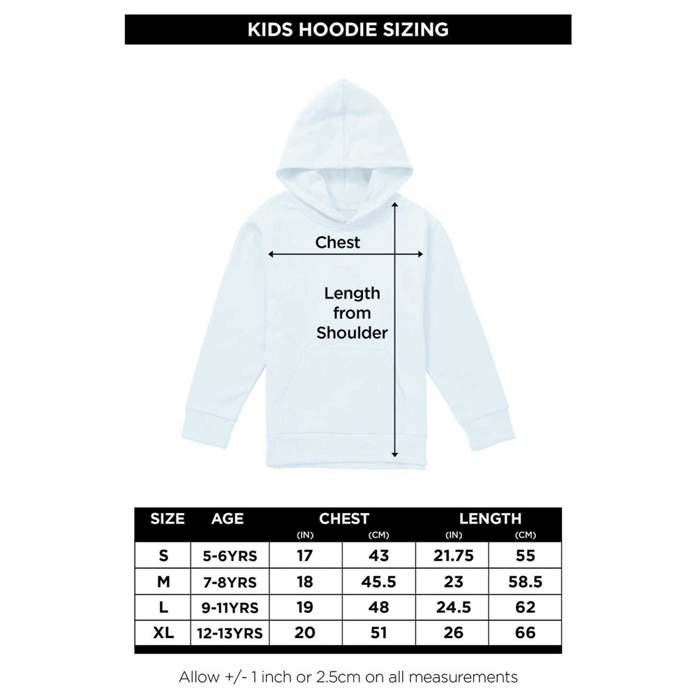 Black - Lifestyle - Steven Rhodes Childrens-Kids Never Give Up Hoodie