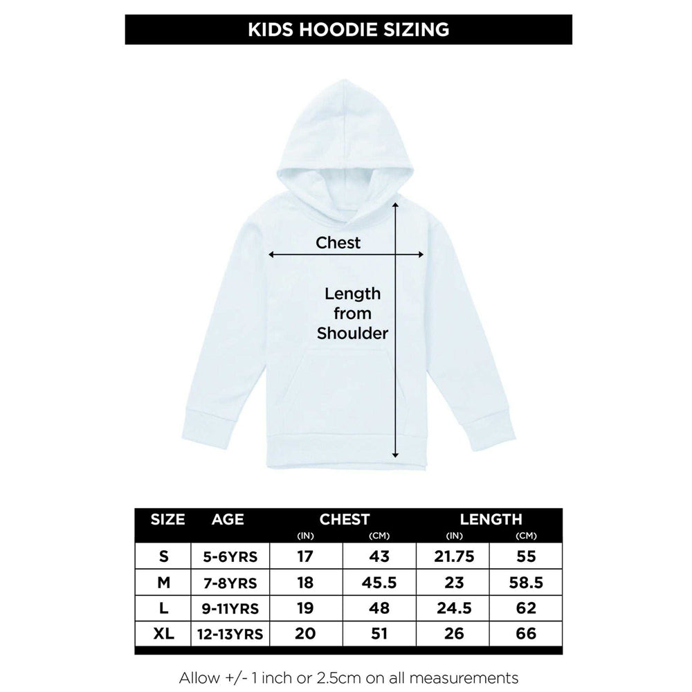 Black - Lifestyle - Steven Rhodes Childrens-Kids Nursery Rhymes Hoodie