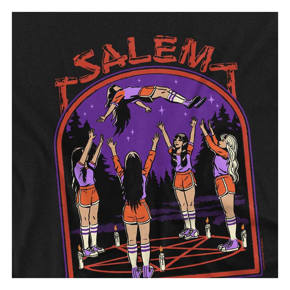 Black - Side - Steven Rhodes Unisex Adult Salem Summer Camp Long-Sleeved T-Shirt