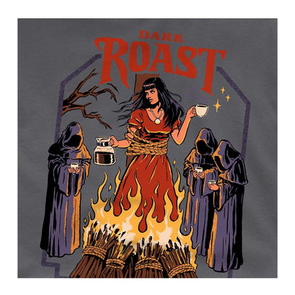 Charcoal - Side - Steven Rhodes Unisex Adult Dark Roast T-Shirt