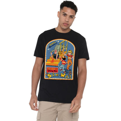 Black - Back - Steven Rhodes Unisex Adult Everyones Doing The Spiderwalk T-Shirt