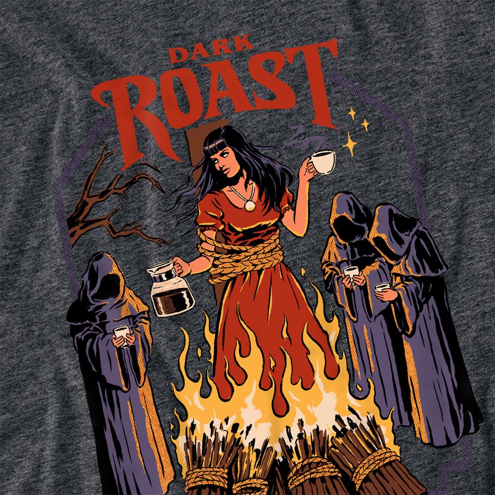 Charcoal - Side - Steven Rhodes Unisex Adult Dark Roast T-Shirt