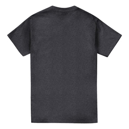Charcoal - Pack Shot - Steven Rhodes Unisex Adult Everybody Croaks Heather T-Shirt