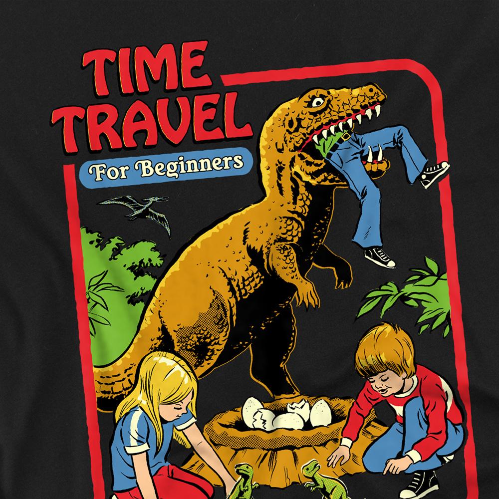 Black - Pack Shot - Steven Rhodes Unisex Adult Time Travel T-Shirt