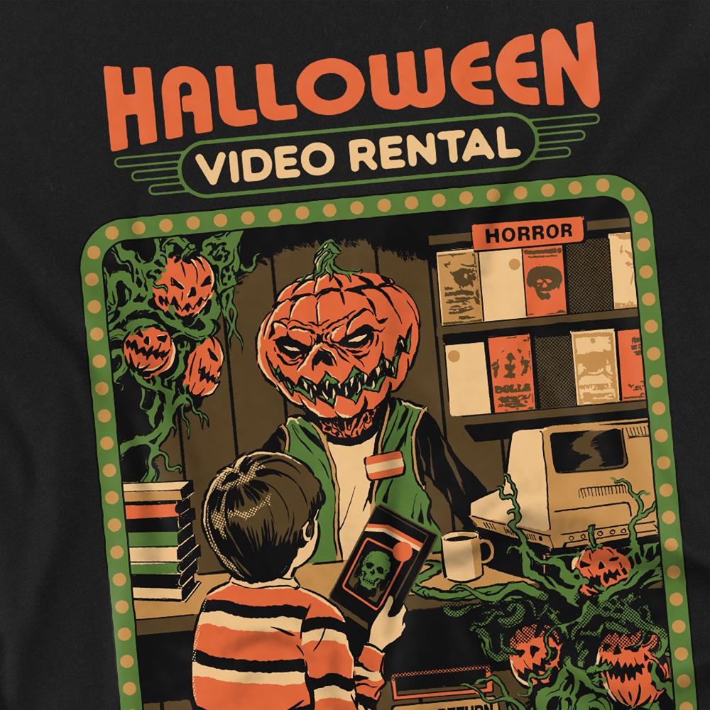 Black - Side - Steven Rhodes Unisex Adult Video Rentals T-Shirt