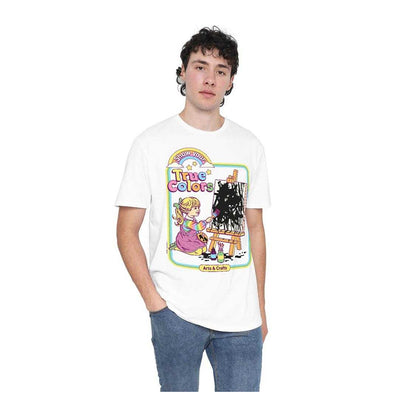 White - Lifestyle - Steven Rhodes Unisex Adult Show Your True Colors T-Shirt