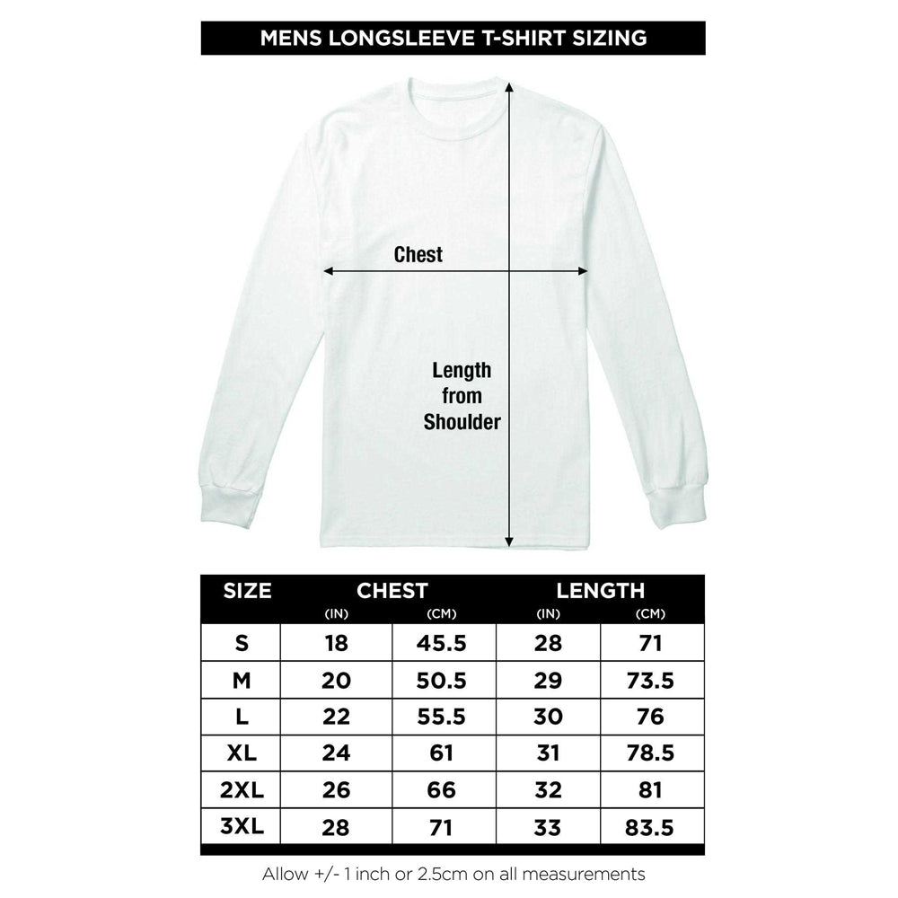 Charcoal - Lifestyle - Steven Rhodes Unisex Adult Anxiety Attack Long-Sleeved T-Shirt