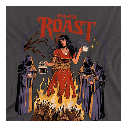 Charcoal - Side - Steven Rhodes Unisex Adult Dark Roast Long-Sleeved T-Shirt
