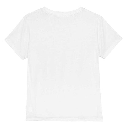 White - Back - Steven Rhodes Childrens-Kids Let´s Find A Cure For Stupid People T-Shirt