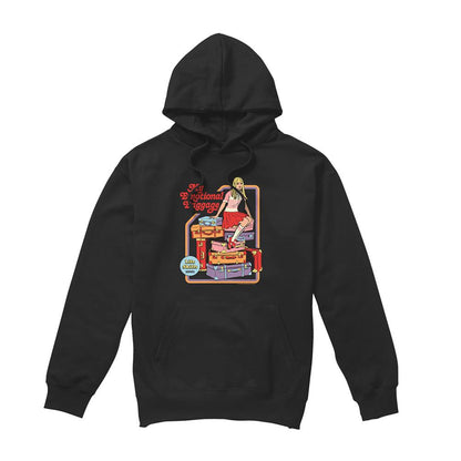 Black - Front - Steven Rhodes Unisex Adult My Emotional Baggage Hoodie