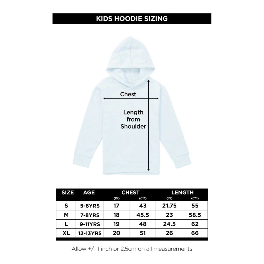 Black - Lifestyle - Steven Rhodes Childrens-Kids Radiate Positivity Hoodie