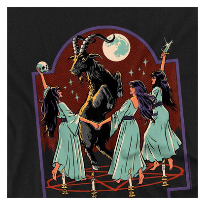 Black - Side - Steven Rhodes Childrens-Kids Girl´s Night Out T-Shirt