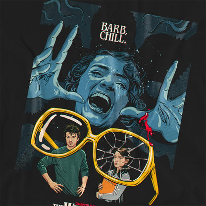 Black - Side - Stranger Things Womens-Ladies Butcher Billy Chapter 2 T-Shirt