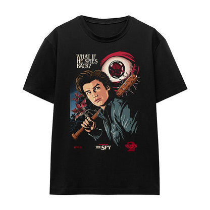 Black - Front - Stranger Things 2 Womens-Ladies T-Shirt