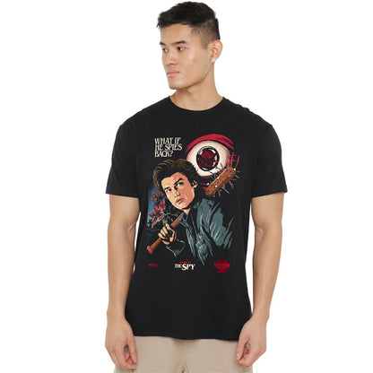 Black - Back - Stranger Things Unisex Adult Butcher Billy Season 2 Chapter 6 T-Shirt
