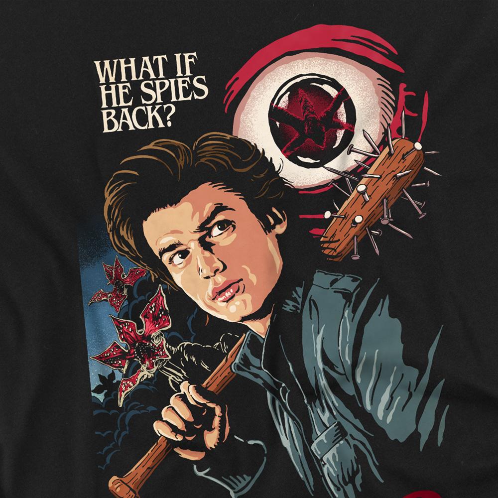 Black - Side - Stranger Things Unisex Adult Butcher Billy Season 2 Chapter 6 T-Shirt