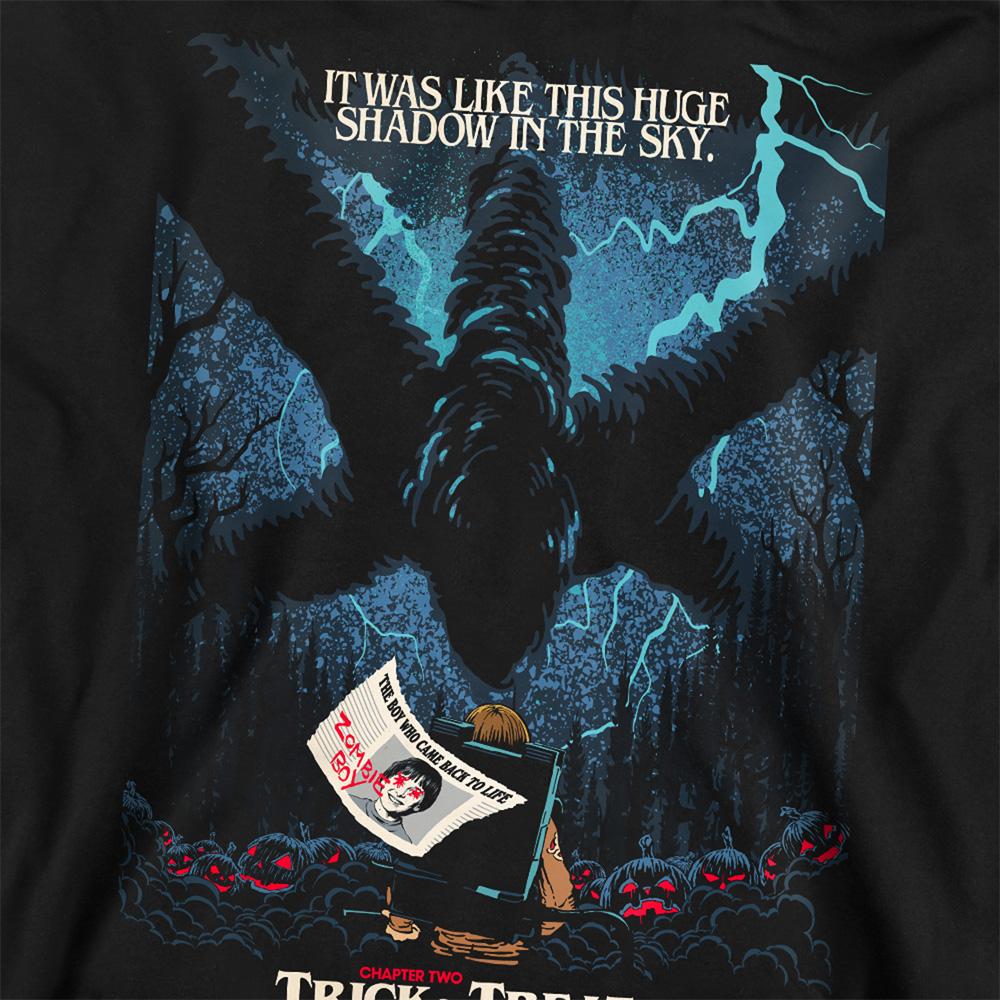Black - Side - Stranger Things 2 Unisex Adult Butcher Billy Chapter 2 Sweatshirt