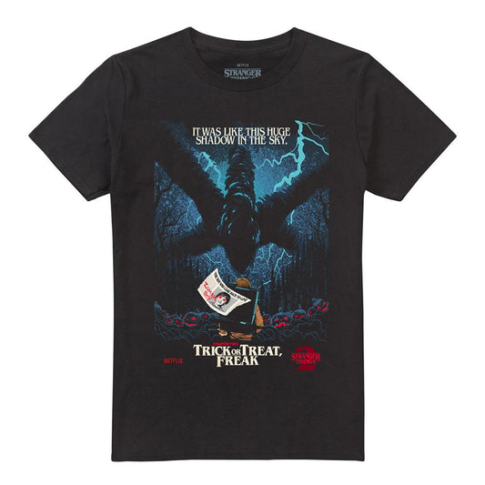 Black - Front - Stranger Things Unisex Adult Butcher Billy Season 2 Chapter 2 T-Shirt