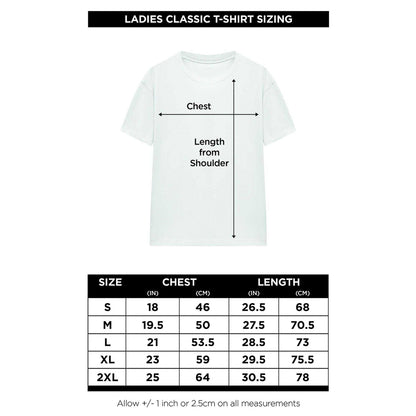 Black - Close up - Steven Rhodes Womens-Ladies Don´t Sit Too Close To The Television T-Shirt