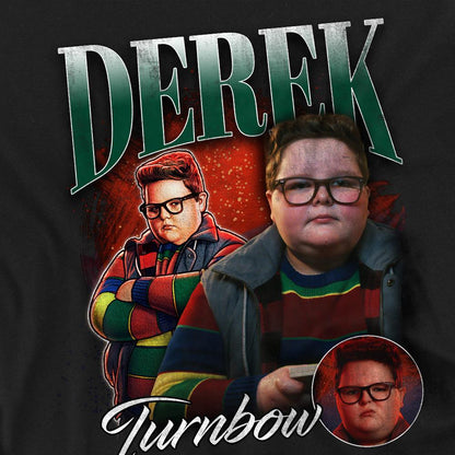 Black - Back - Stranger Things 5 Unisex Adult Derek Turnbow Homage Long-Sleeved T-Shirt