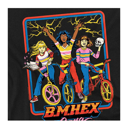 Black - Side - Steven Rhodes Unisex Adult B.M.Hex Gang T-Shirt