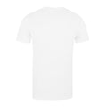 White - Back - Superman Mens Chrome Logo T-Shirt